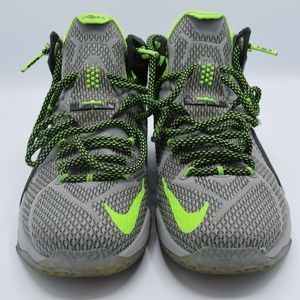 LeBron James XII 12 Dunkman Size 7.5 Wolf Gray